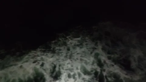 Ride waves, Baltic sea Stock Footage 258937488