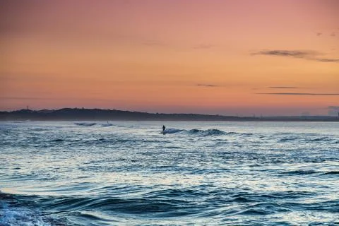 Rider on the Dawn Stock Photos