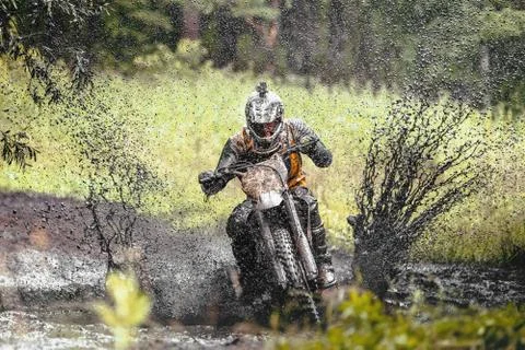 Rider Enduro Stock Photos