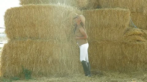 Rider Posing Vídeos de archivo 22291730