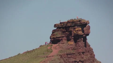 Ridge "Chests". Zoom out Stock Footage 43173268