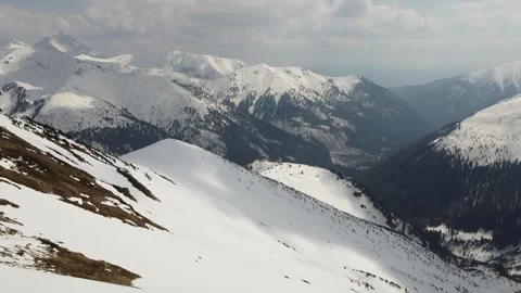 Ridge of the mountains Stock Footage 274900168