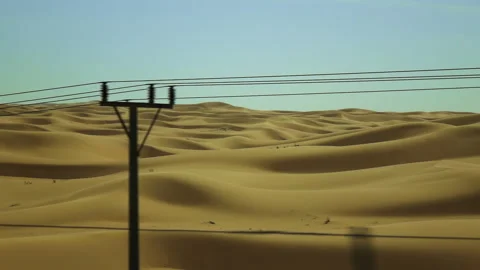 Riding along the desert 스톡 동영상 231693448