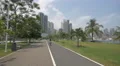Riding bike and driving an ATV in the park, Panama City 4k or 4k+ Resolution