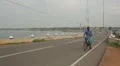 Riding bike and motorcycle in Sri Lanka HD Footage