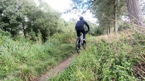 Riding Bike Stock Footage 138326341