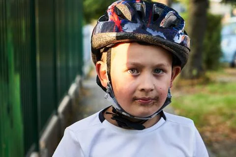 Riding boy Stock Photos