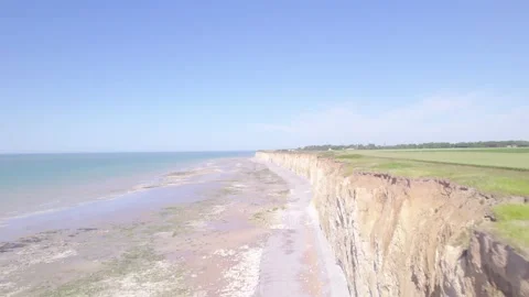 Riding cliff Video stock 198214178