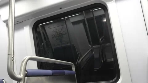 Riding The DC Metro Stock Footage 146753191