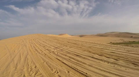 Riding in the desert Stock Footage 56353565