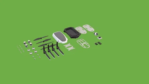 Riding a drone Stock Footage 129206609