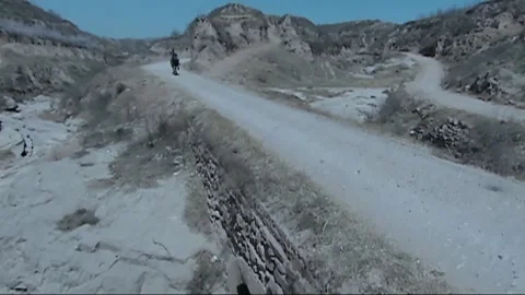 Riding the eighth route army Stock Footage 235264275