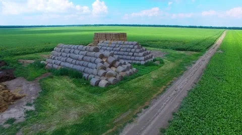 Riding on the field Stock Footage 66250283