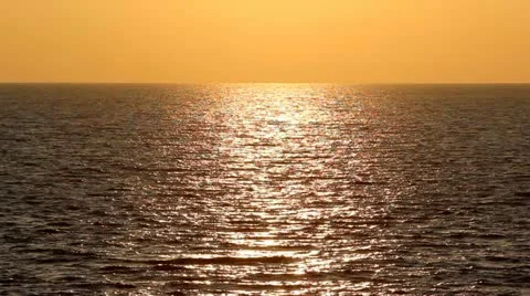 Riding on golden sunset Video stock 12247210