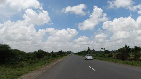 Riding on a highway 動画素材 118441596