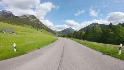 Riding in the middle of nature Stock Footage 131068465