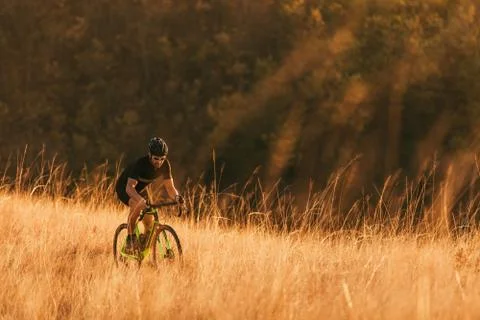 Riding in nature Stock Photos