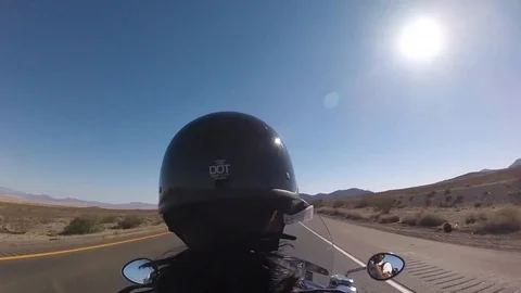 Riding in Nevada 03 Stock Footage