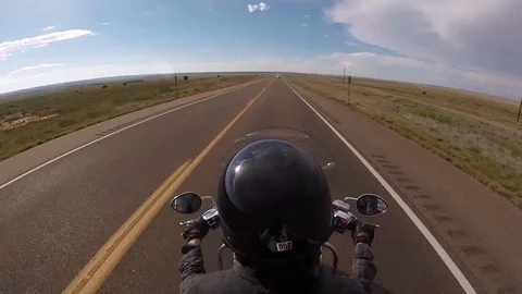 Riding in New Mexico 02 Stock Footage