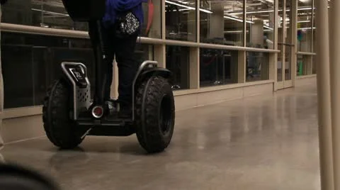 Riding a Segway 動画素材 10767334