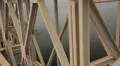 Riding a speed boat under a bridge in Sri Lanka HD Footage