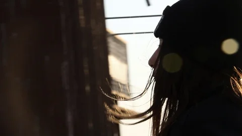 Riding as the sun sets Stock Footage 101817905