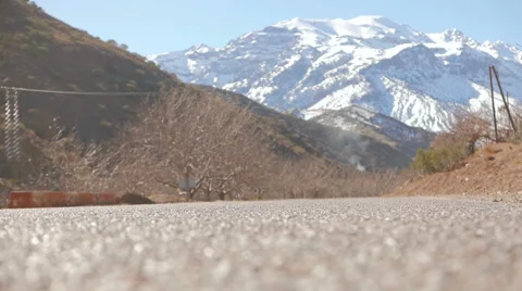 Riding through the Morocco Stock Footage 49445775