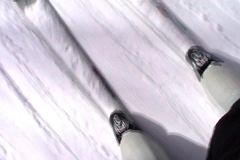 Riding the trail 3 Stock Footage