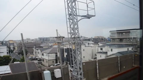 Riding a train in tokyo 動画素材 127051595