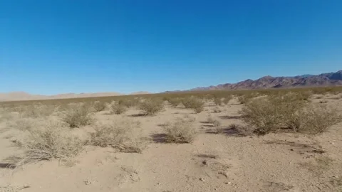 Riding UTV's through the desert in Las Vegas Nevada Stock Footage 338164024