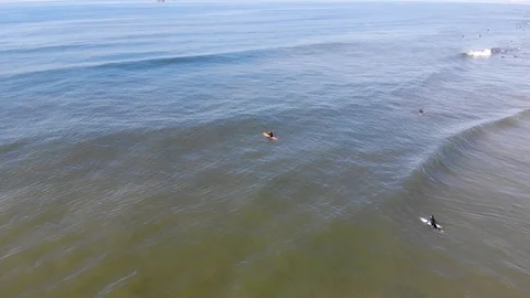 Riding a Wave Stock Footage 103785696