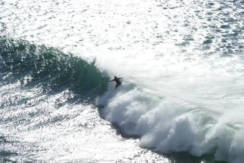 Riding the wave Stock Photos
