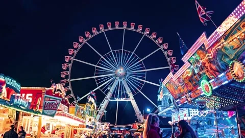 Riesenrad Hyperlapse Stock Footage 154761555