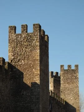 Rieti castle Stock Photos