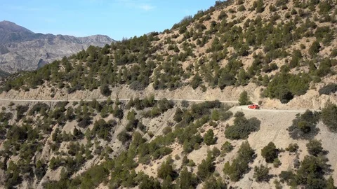 Rif mountains road 2 動画素材 108150367