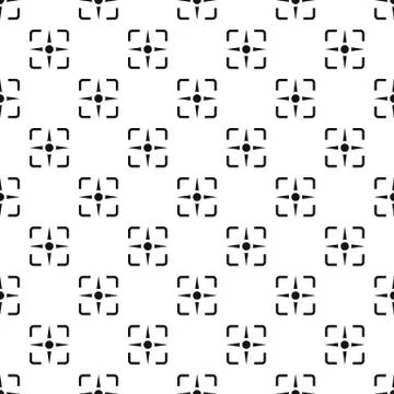 Riffle target pattern seamless vector Stock Illustration