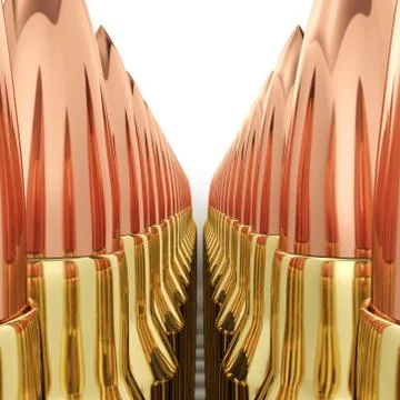 Rifle Bullets Stock Illustration