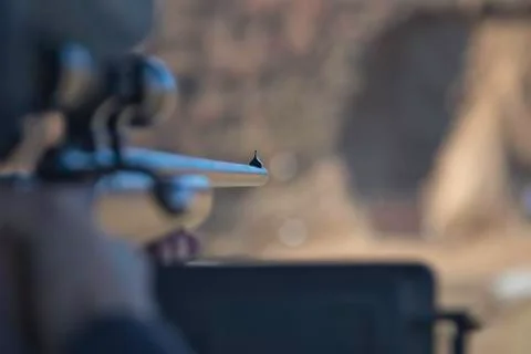 Rifle Front Sight Stock Photos