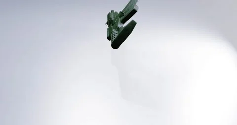 Rifle gun dropping for control or violence Video stock 201509223