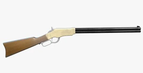 Rifle Stock Illustration