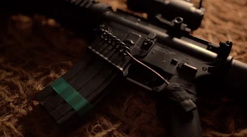 Rifle M16 Vídeos de archivo 63541303