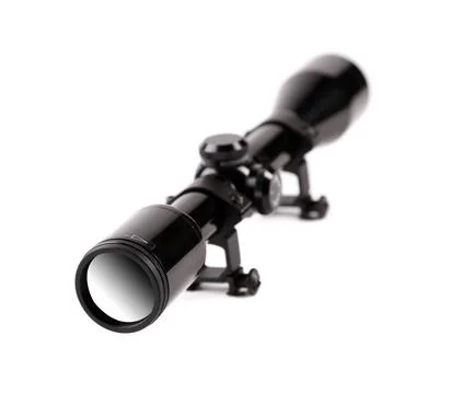  rifle scope isolate rifle scope isolate on a white background Copyright: ... Stock Photos