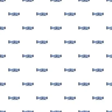 Rifle scope seamless pattern repeating optics technology イラスト素材