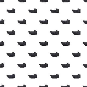 Rifle scope weapon sight aiming device pattern Stock Illustration