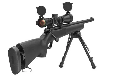 Rifle sniper optical scope Stock Illustration