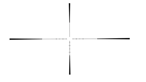 Rifle sniper scope duplex cinema prores Stock Footage 341616590