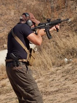 Rifle Training Stock Photos