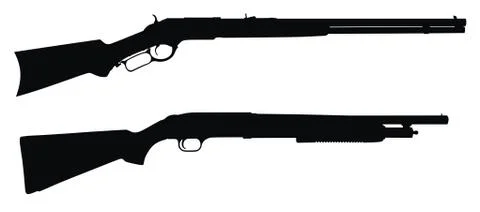 Rifles Stock Illustration