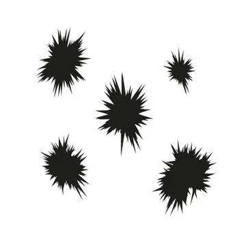 Rift on surface set on the checkered background. Crack on the wall or on the ice Stock Illustration