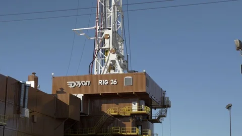 Rig 26 in Nisku Alberta Stock Footage 103866687